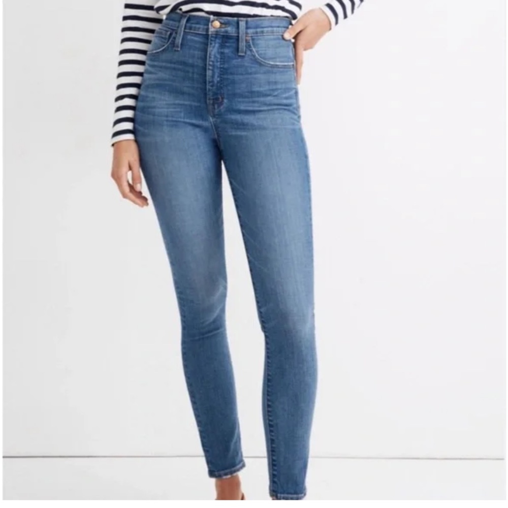 Madewelll 11” Highrise Skinny jeans size 25